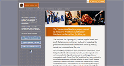 Desktop Screenshot of crochetcoralreef.org